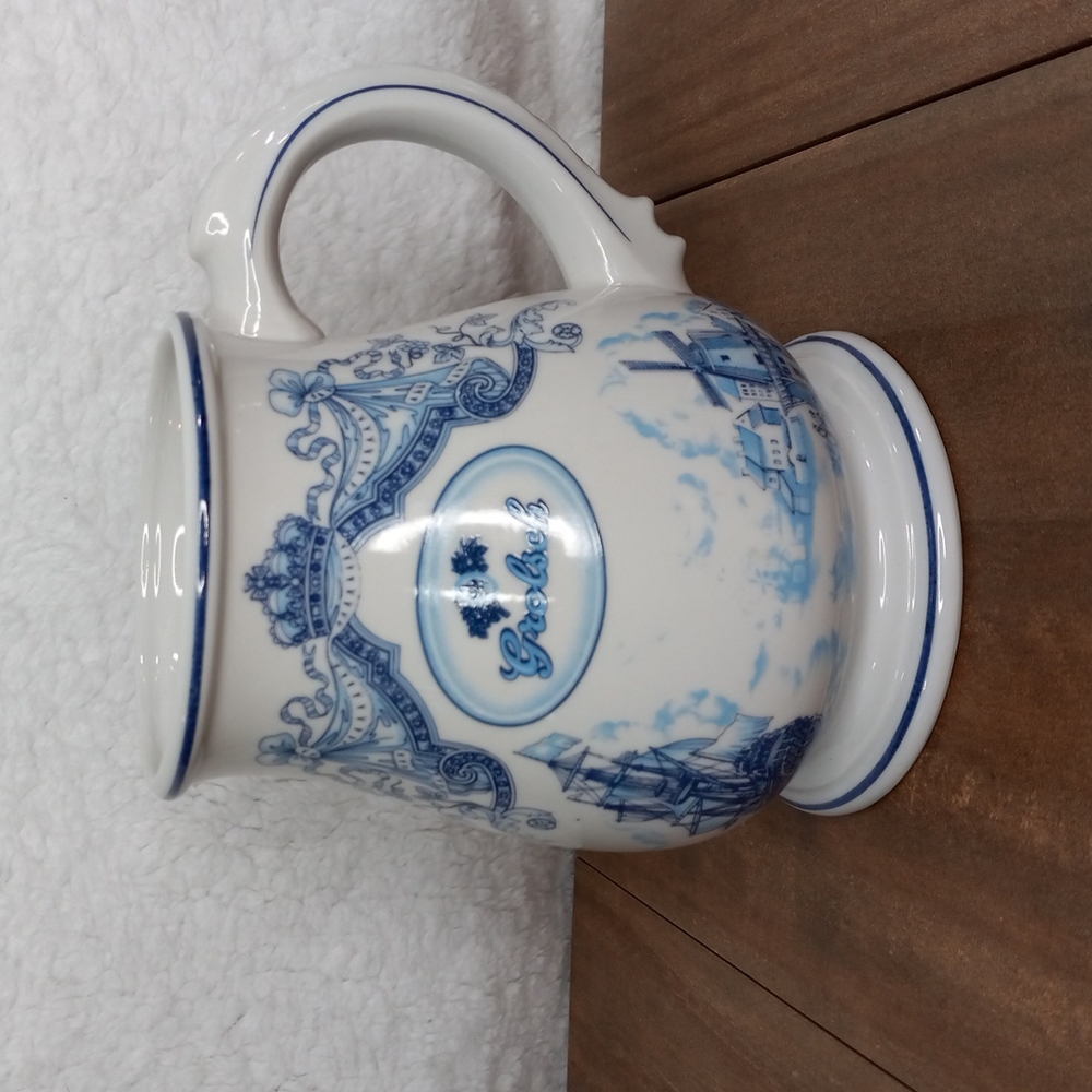1987 Franklin Mint World's Great Breweries Grolsch  beer mug.